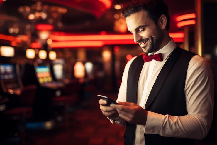 Layar dasbor multi-olahraga reversi dengan pilihan sepak bola dan permainan dealer langsung